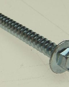 Mounting screw anod. pl 6.5 x 60 mm galv.